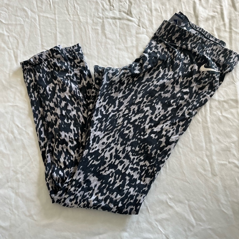 Leopard Black Nike Leggings